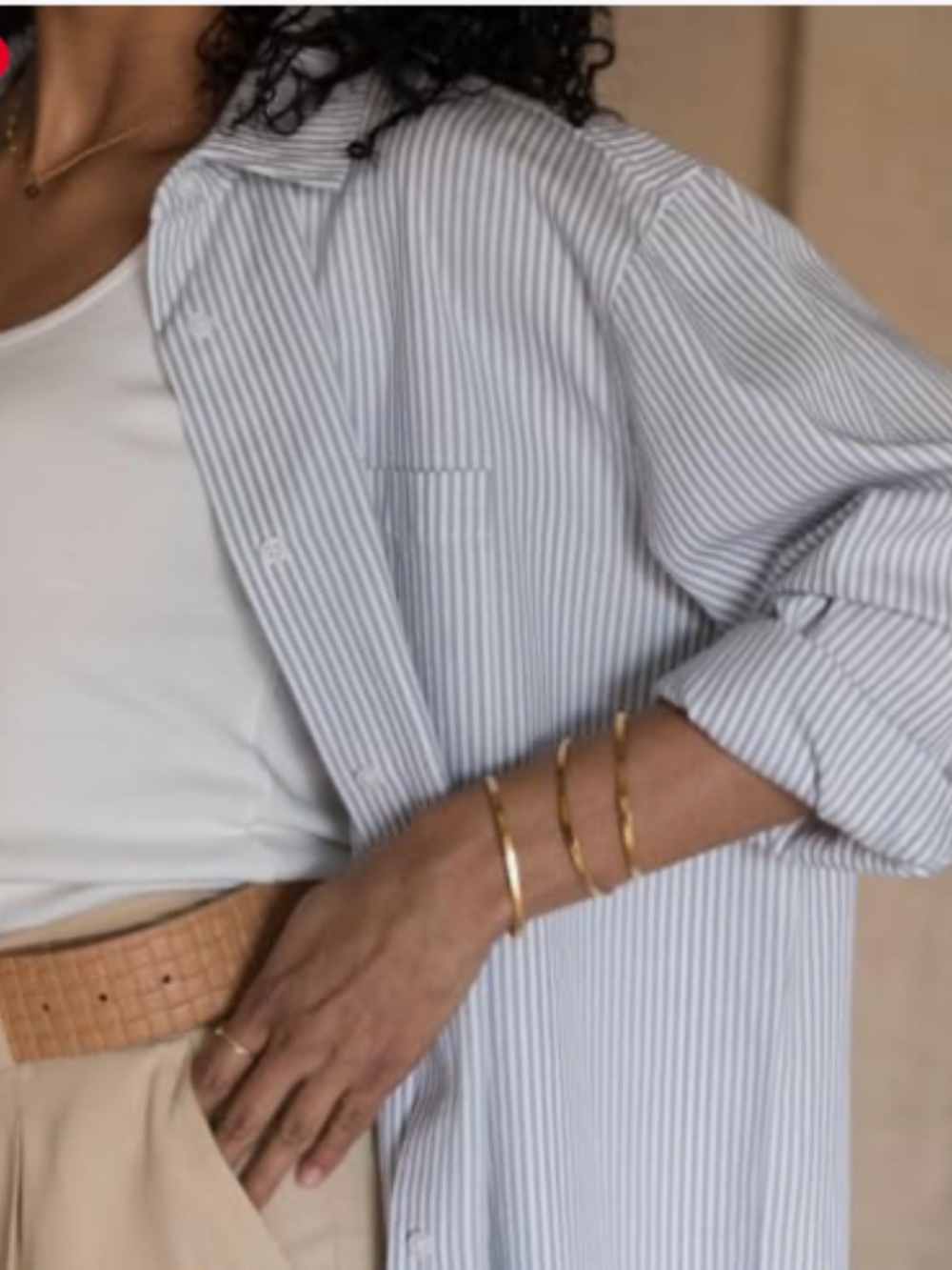 ABLE Harris Button Down - Picture 3 of 3